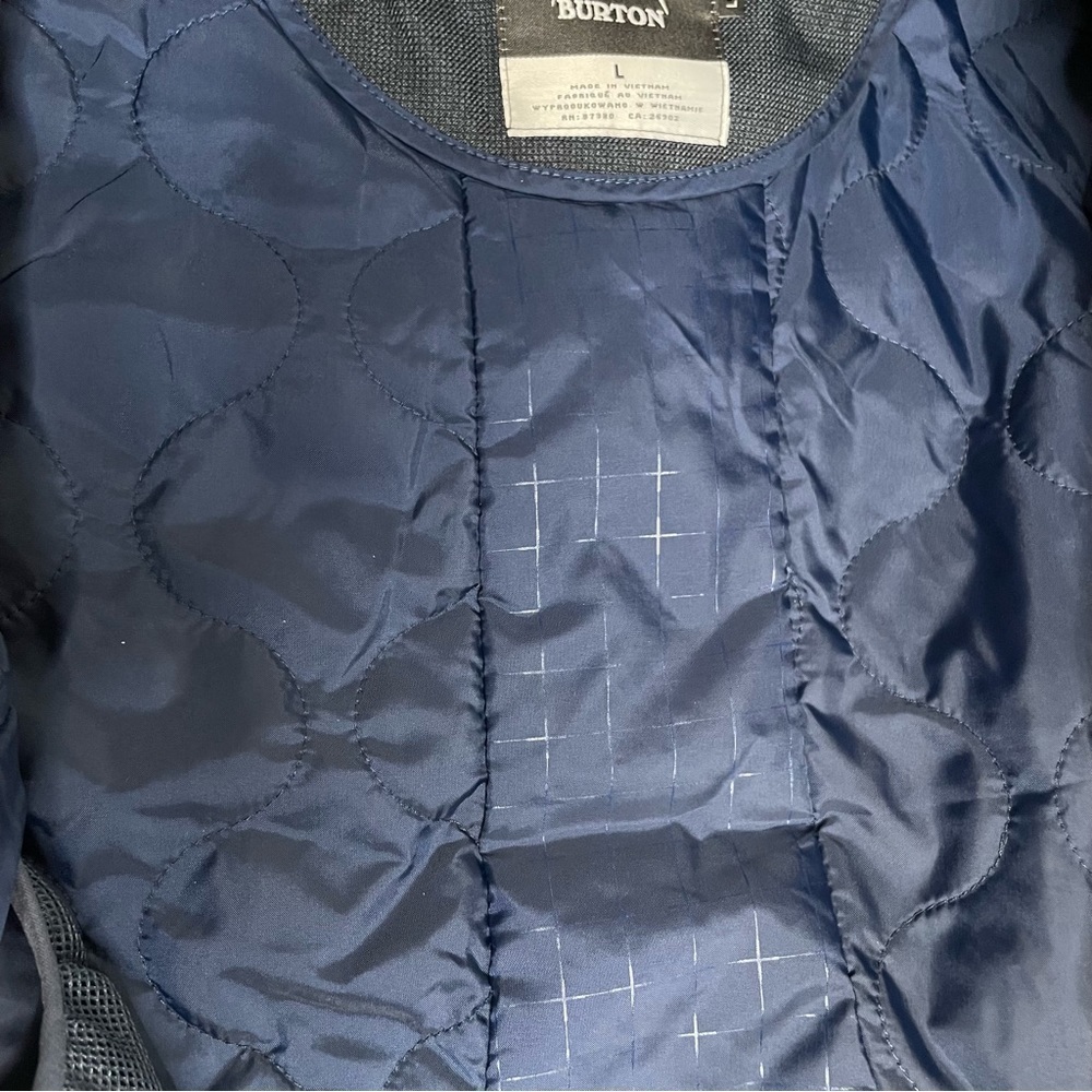 Burton Women’s Jet Set Jacket in Mood Indigo, Size Large  with Thermolite - Picture 15 of 16